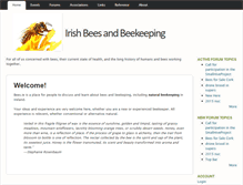 Tablet Screenshot of bees.ie